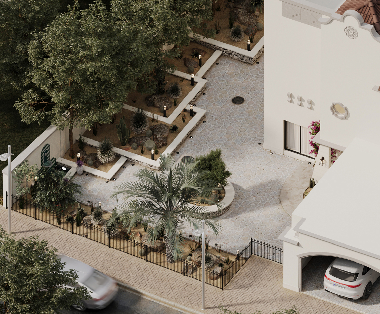 exterior design harooni design and build. dubai UAE