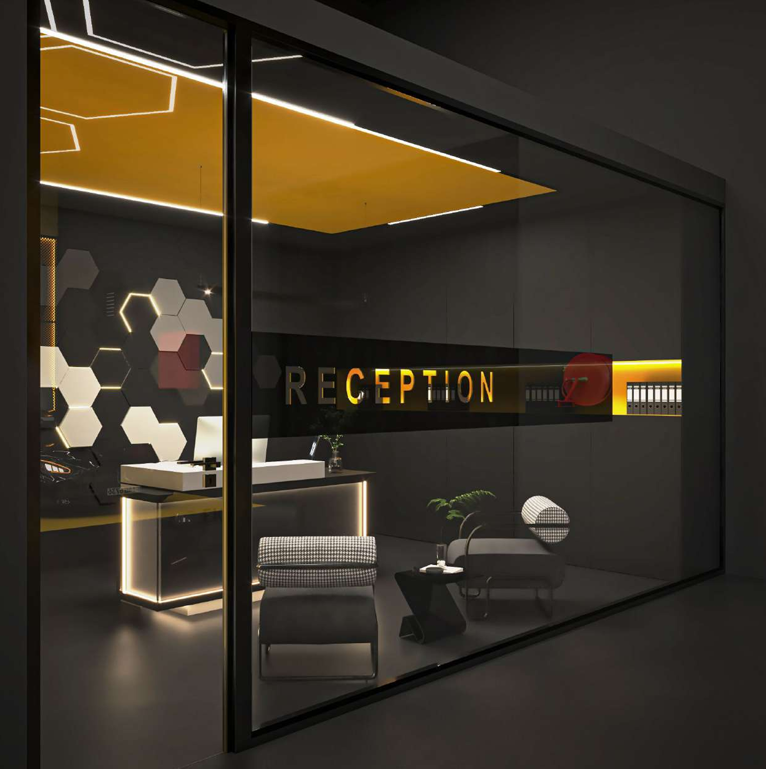 Interior Design Commercial Space Garage Harooni Design Architecture in Dubai UAE